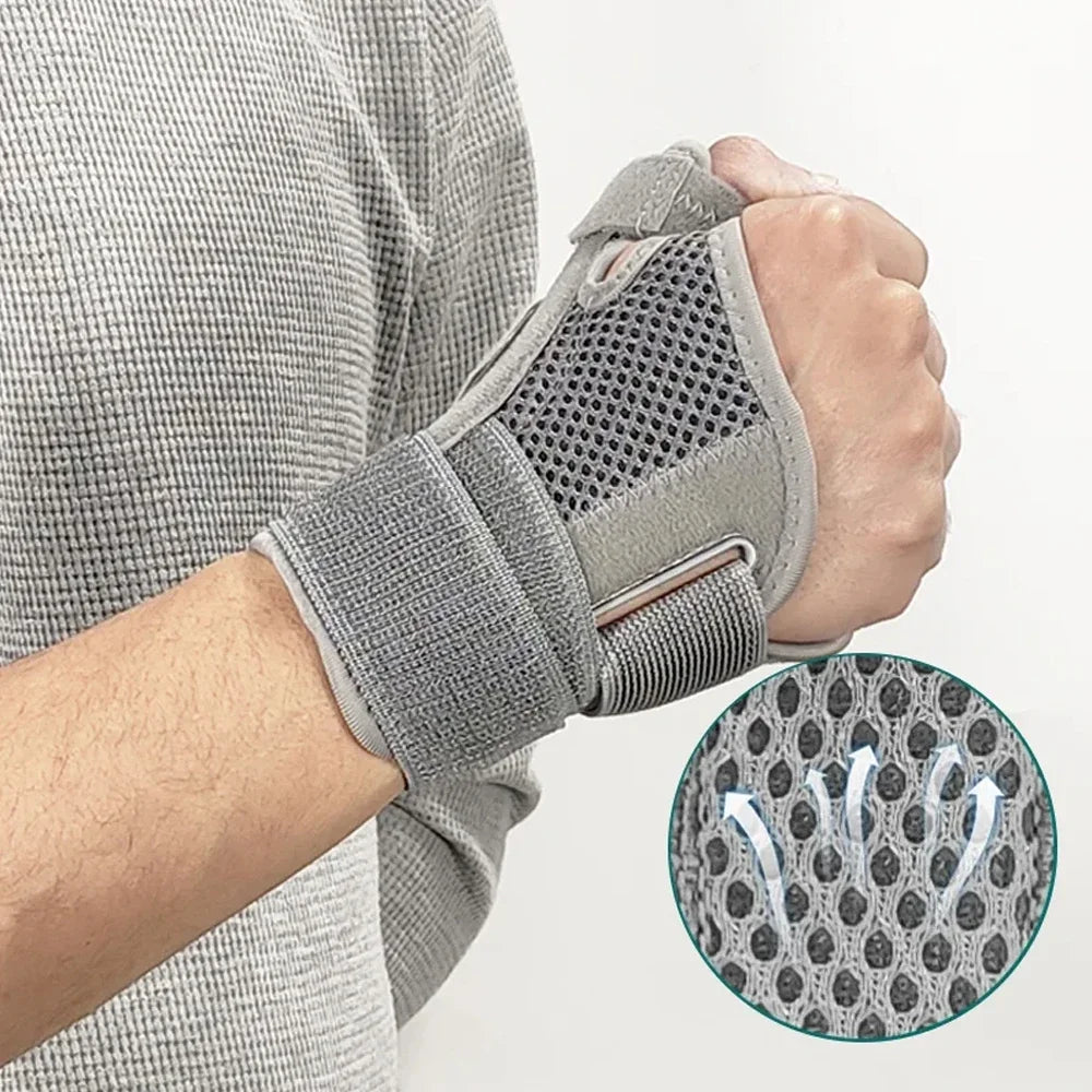 Flexible Wrist Thumb Splint Brace, Breathable, Left or Right Hand