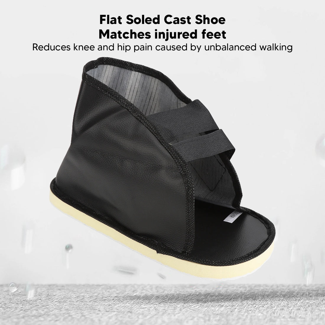 Adjustable Walking Cast Shoe for Foot Injuries