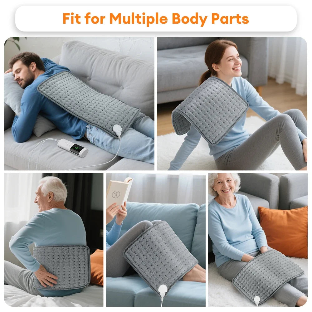 Electric Heating Pad with 9 Heat Levels