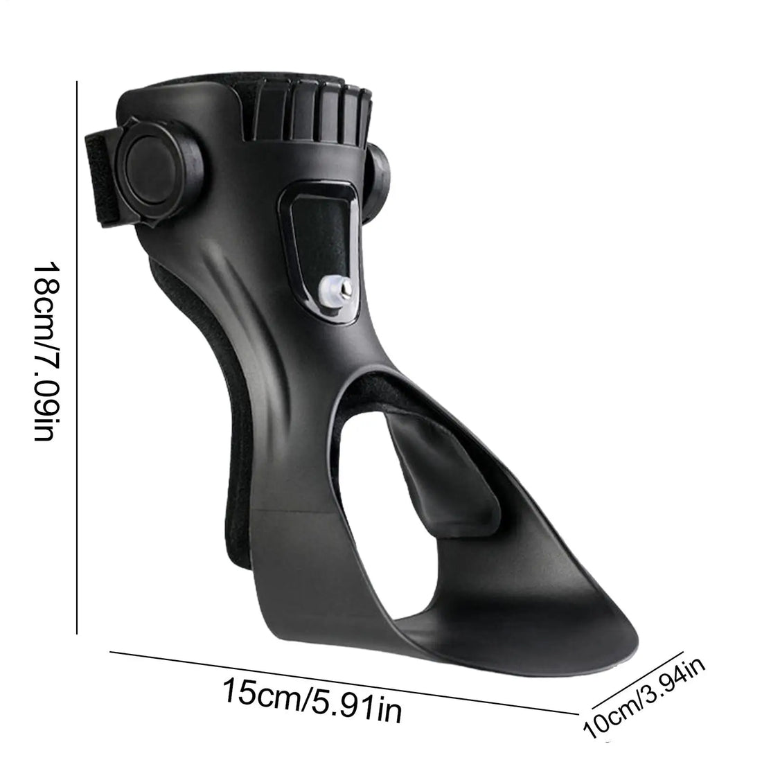 Lightweight Adjustable Foot Drop Ankle Brace