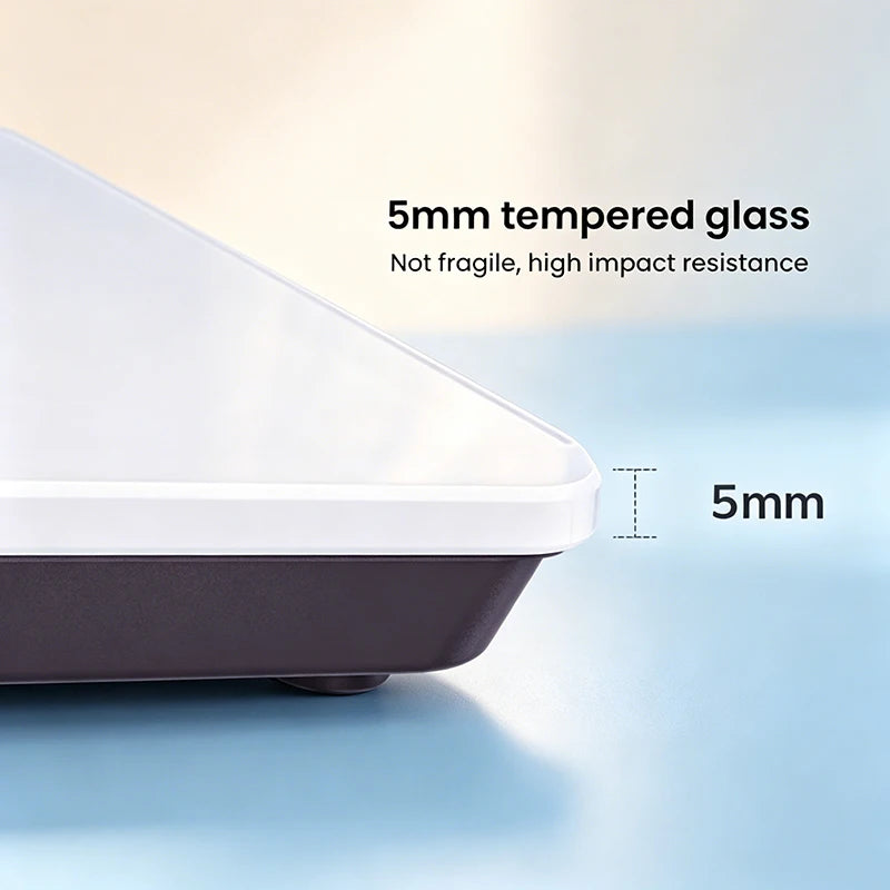 Digital Body Scale with LCD Display and Anti-Slip Base