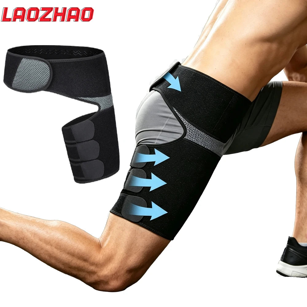 Adjustable Hip and Groin Support Brace