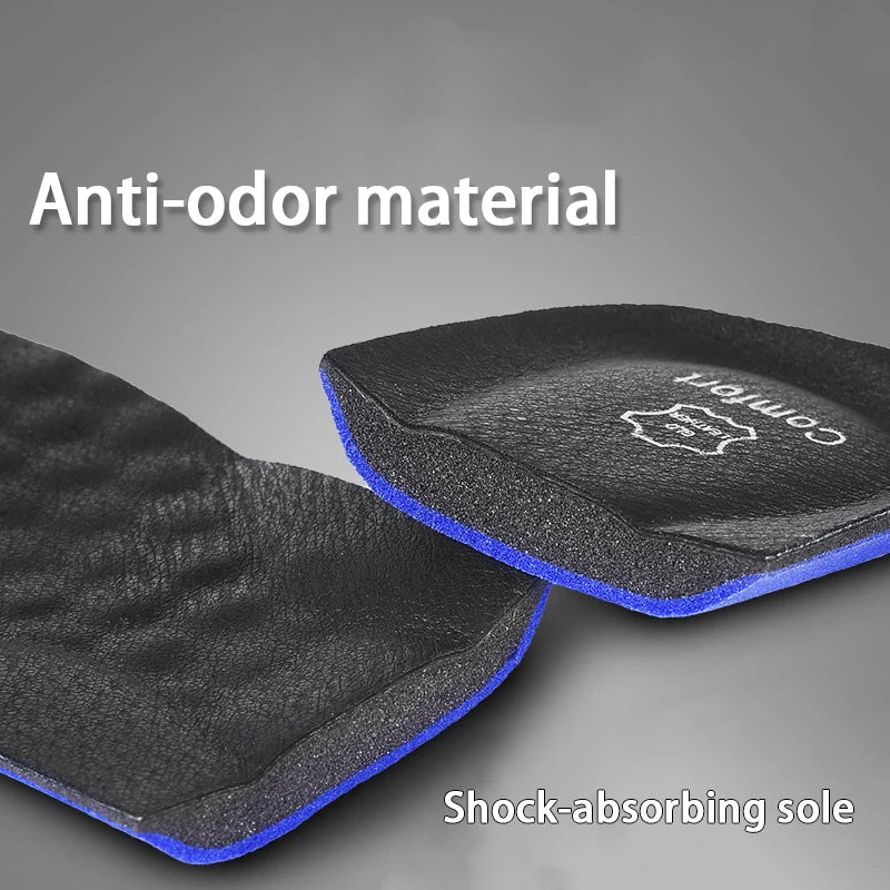 Men’s Leather Arch Support Insoles
