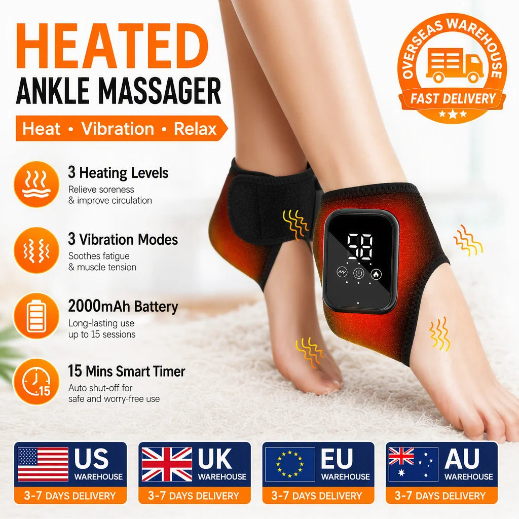 Rechargeable Heated Ankle Brace