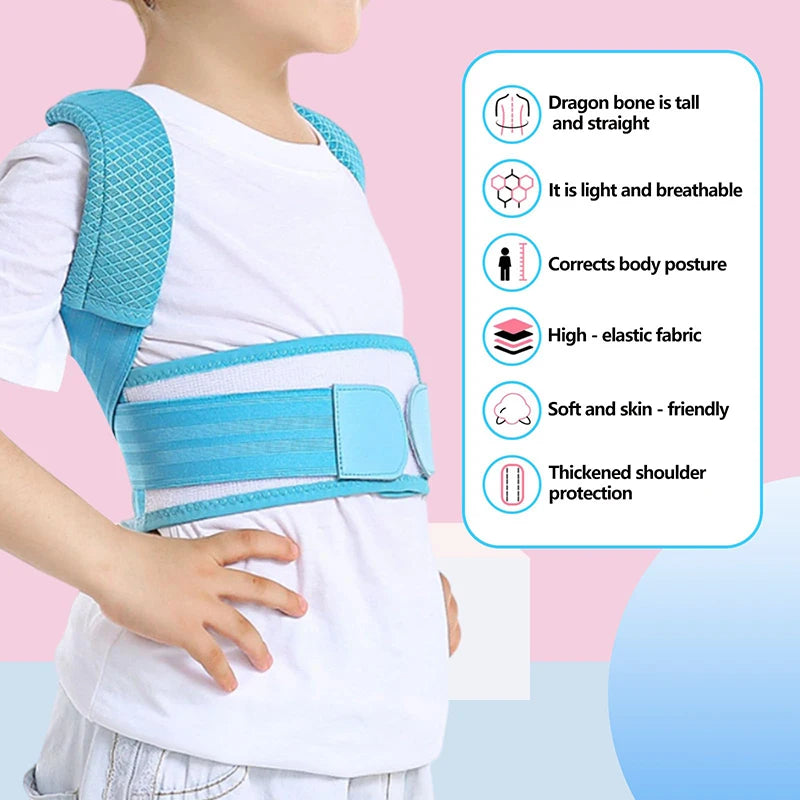 Adjustable Kids Posture Support Belt