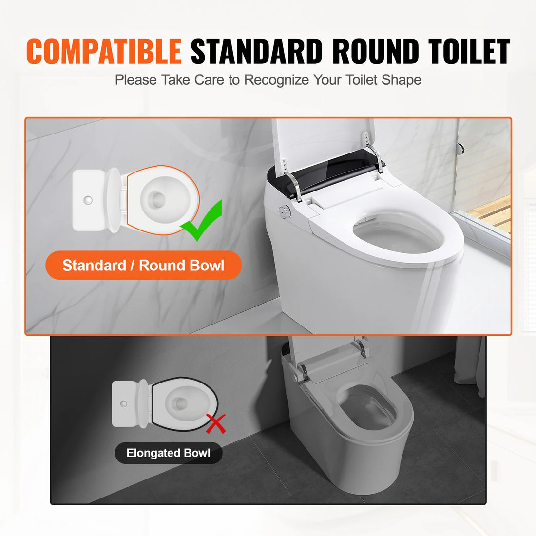 Raised Toilet Seat with Aluminum Handrail
