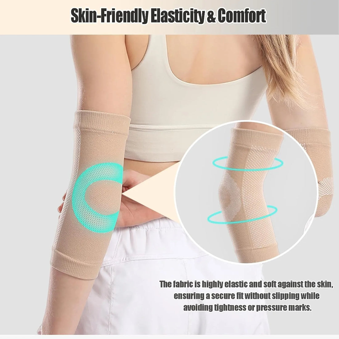 Compression Elbow Brace Sleeve for Sports Support