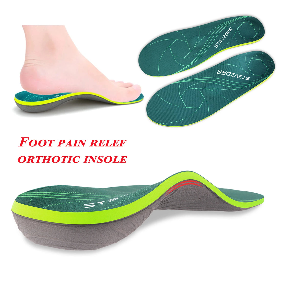 Arch Support Orthotic Insoles for Shoes