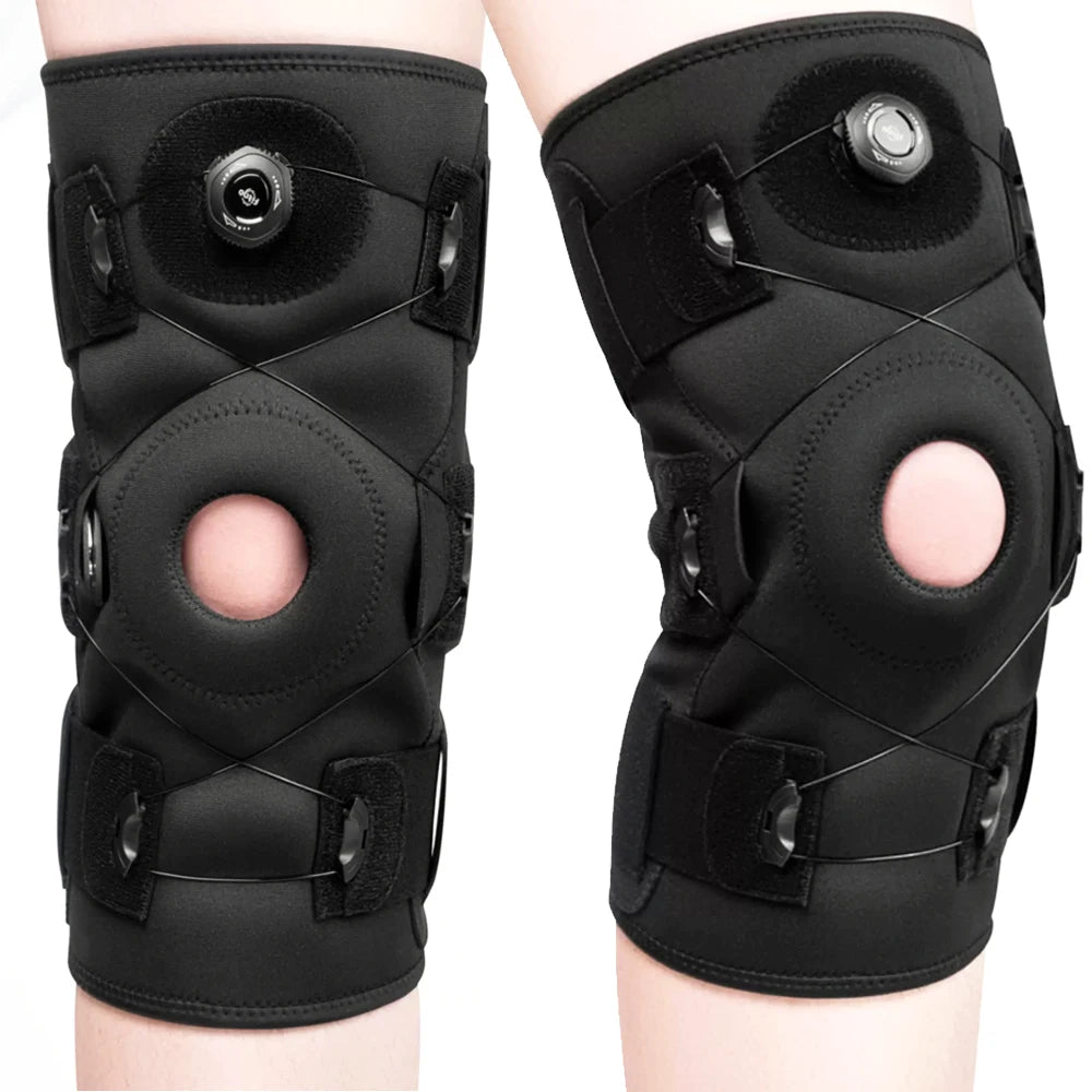 Adjustable Hinged Knee Brace for Men and Women