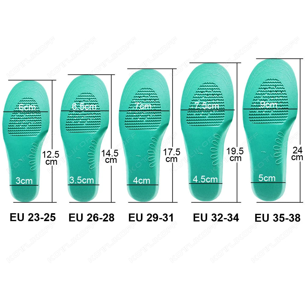 Kids Arch Support Shoe Insoles, Ages 7–13