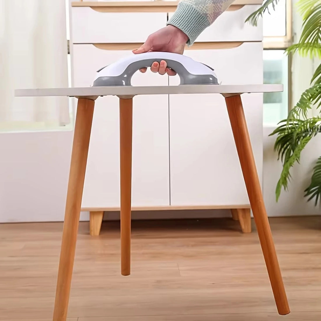 Straight Suction Cup Bathroom Grab Bar