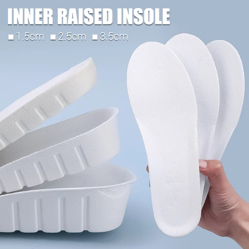 Invisible Height Lift Insoles with Arch Support