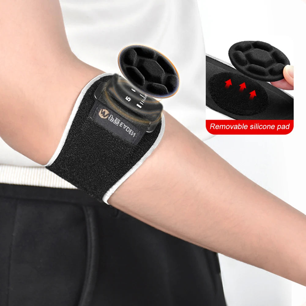 Adjustable Elbow Brace with Removable Pad