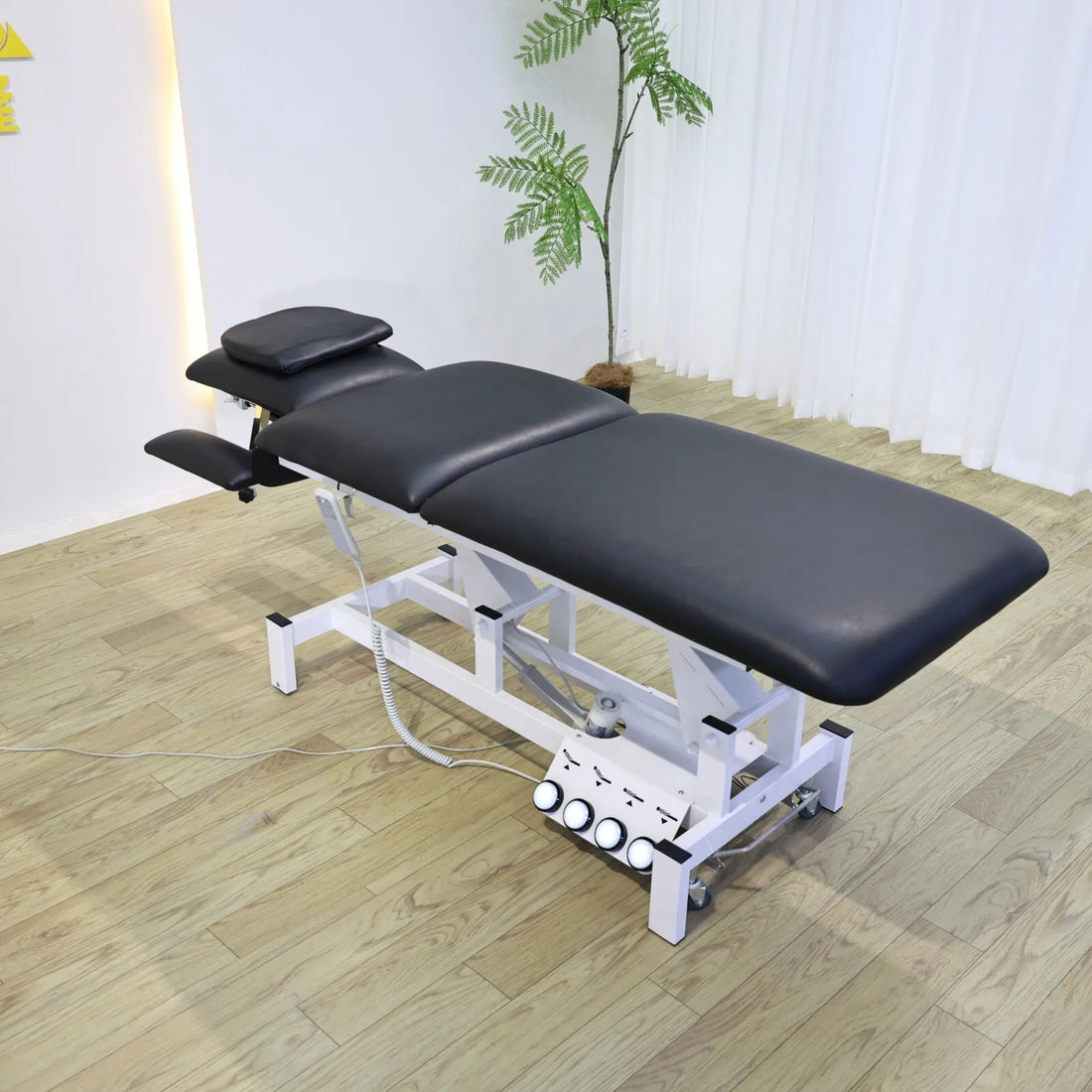 Electric Adjustable Treatment Table with Face Hole