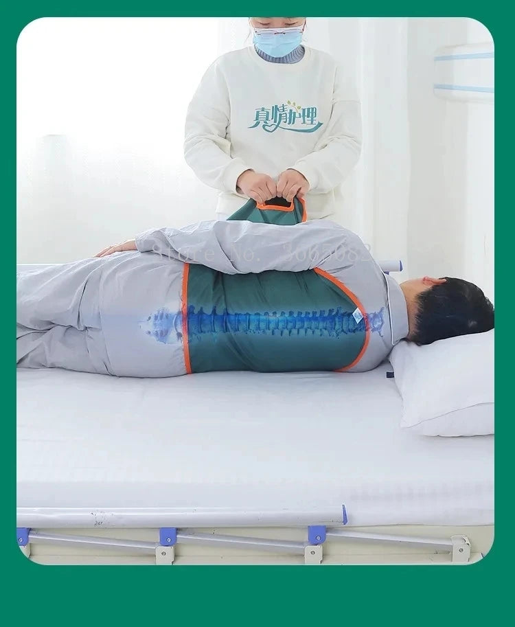 Manual Bed Repositioning Aid for Caregiving
