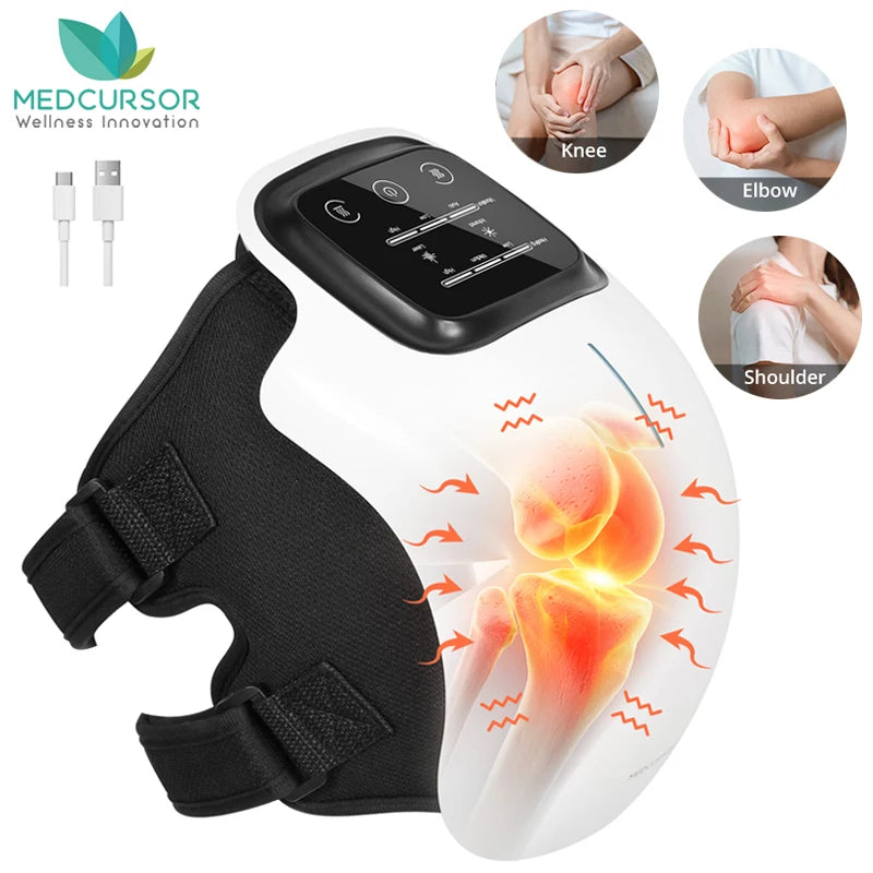 Heated Vibration Knee Massager