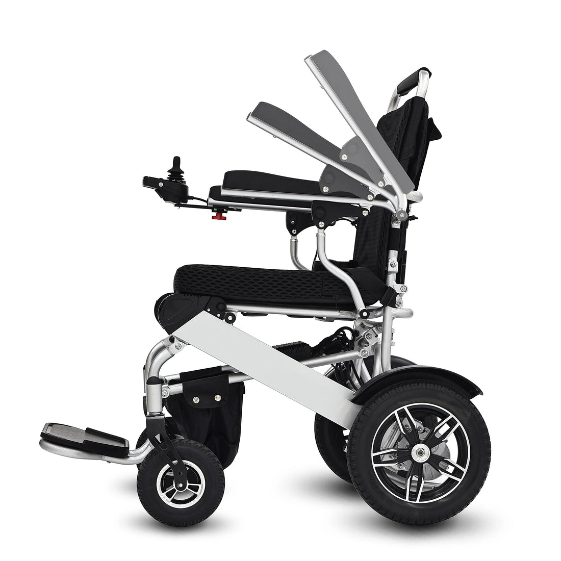 Foldable Non-Electric Wheelchair, 100 kg Capacity