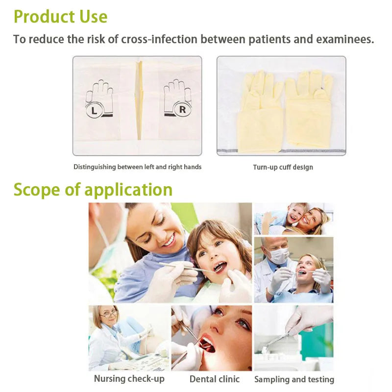 Sterile Powder-Free Disposable Gloves