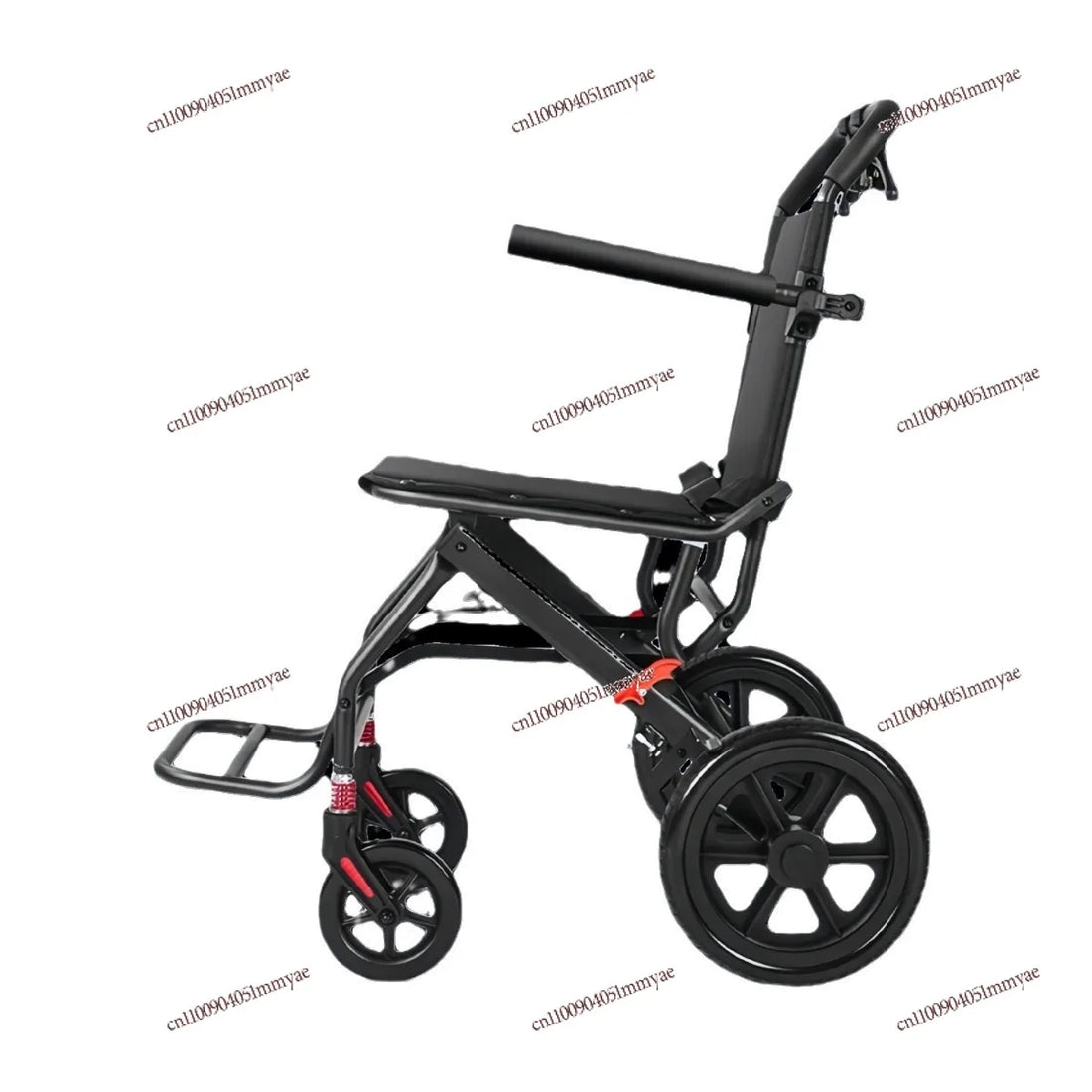 Foldable Manual Wheelchair with Armrests