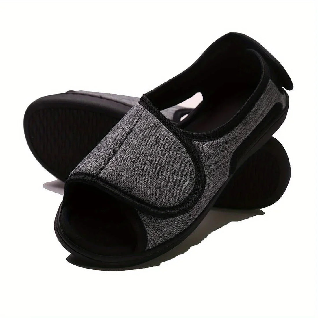 Open-Toe Extra-Wide Home Shoes