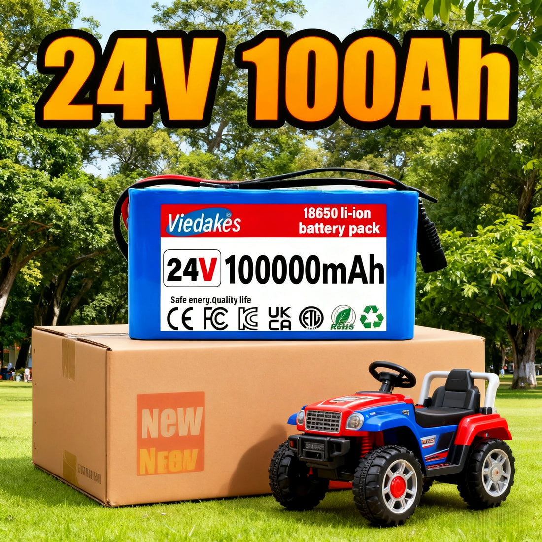 24V Lithium-Ion Scooter and Wheelchair Battery Pack
