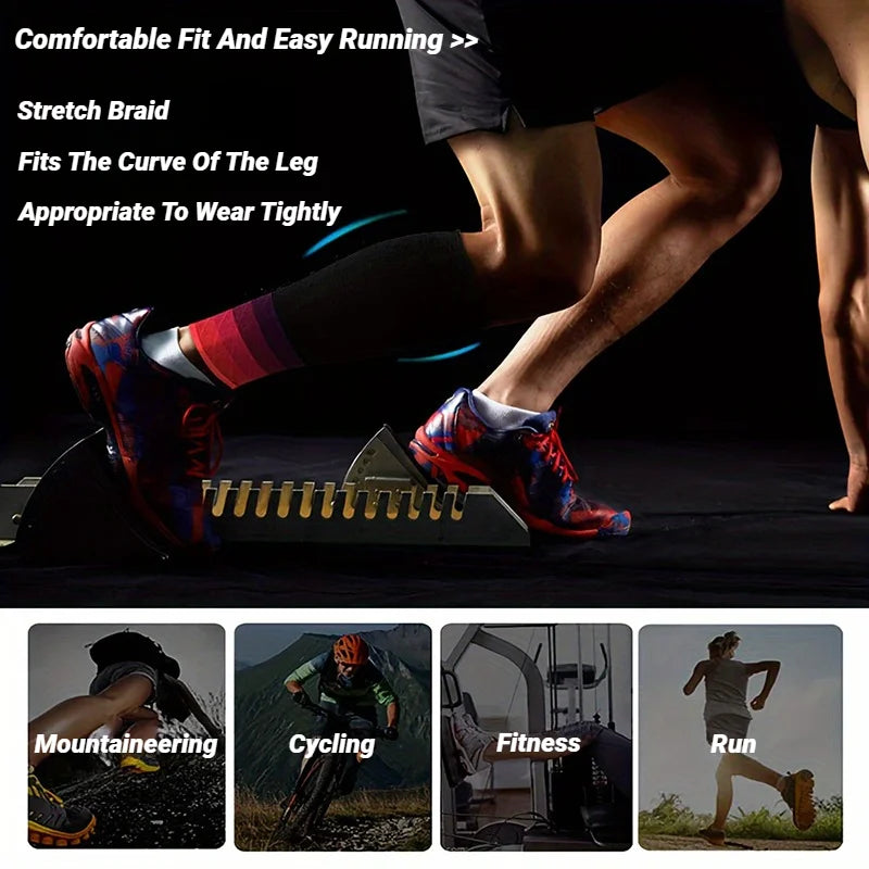 Calf Compression Sleeves, 20-30 mmHg, 1 Pair, Unisex