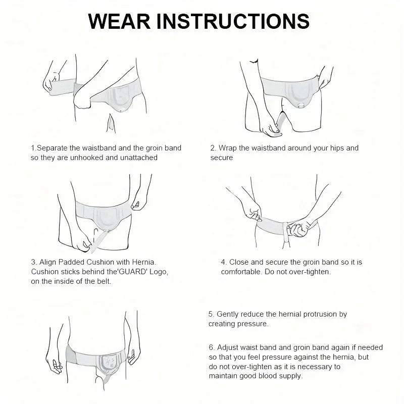 Hernia Belt Truss for Waist Support