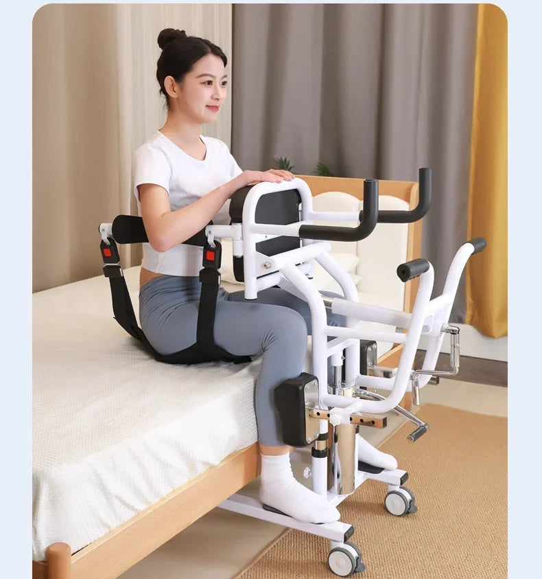 Patient Transfer Chair for Assisted Transfers