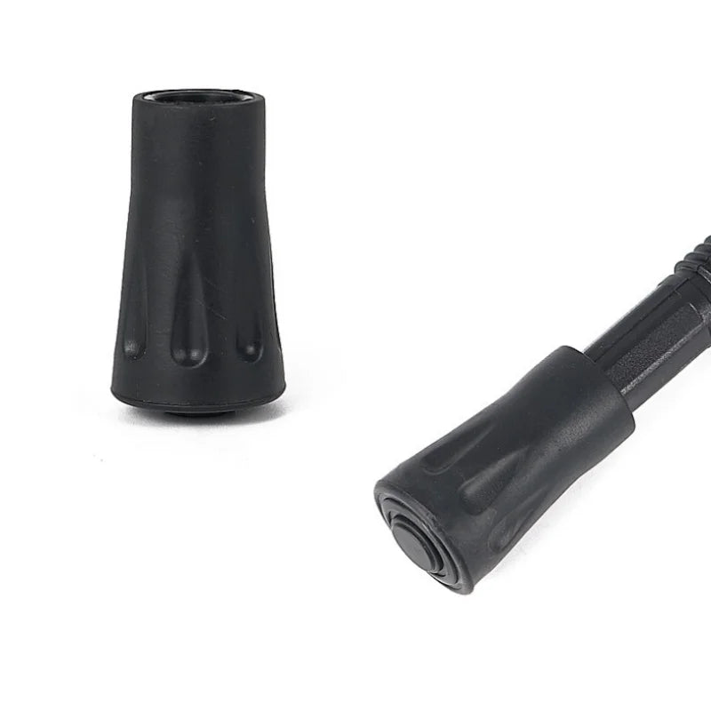 Rubber Trekking Pole Replacement Tips, Pack of 20