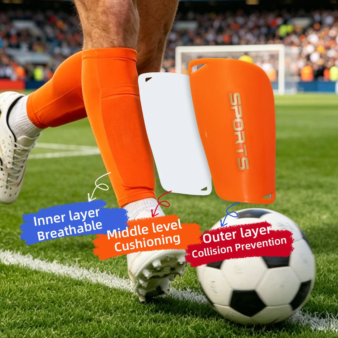 Breathable Calf Compression Sleeve
