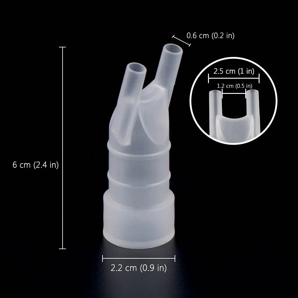 Nebulizer Mouthpiece and Nosepiece Set
