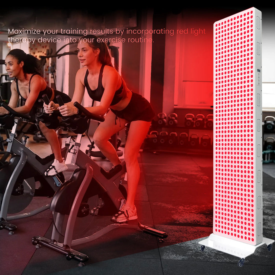 Dual-Chip Red Light Therapy Panel, 660nm & 850nm