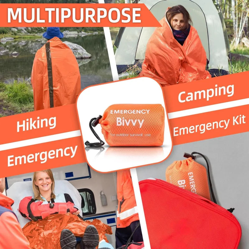 Compact Emergency Sleeping Bag for Camping & Hiking