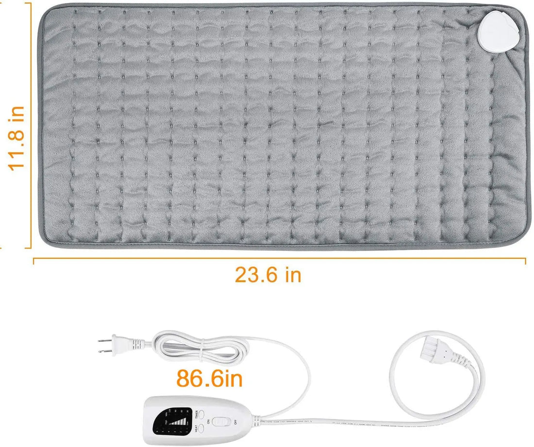 Electric Heating Pad for Shoulders, Back and Legs