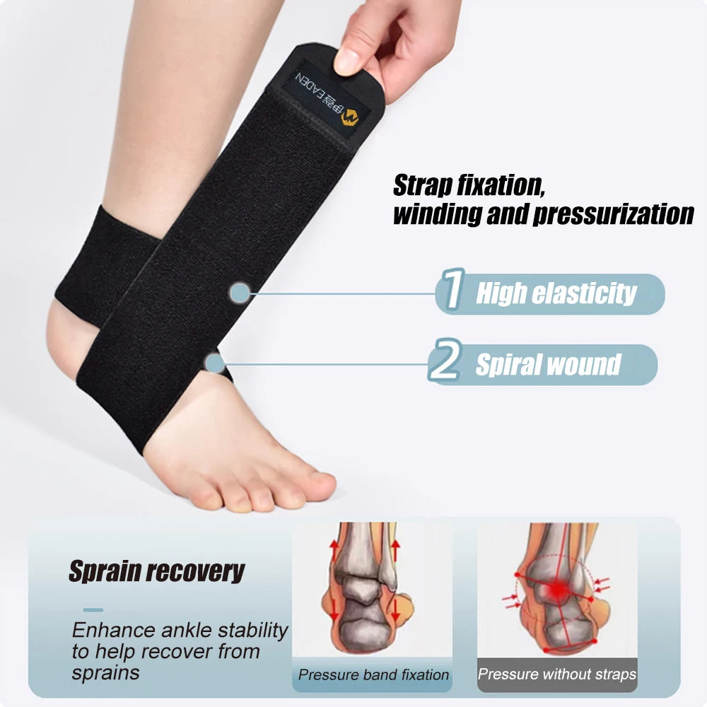 Knit Ankle Support Wrap for Men and Women