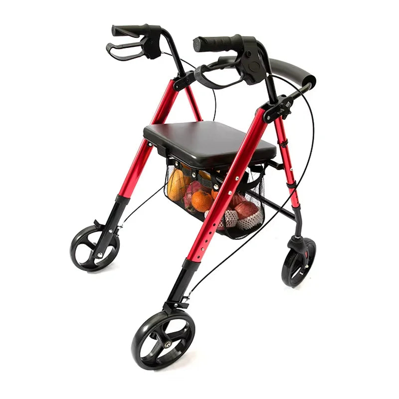 Lightweight Rollator Walker for Daily Mobility