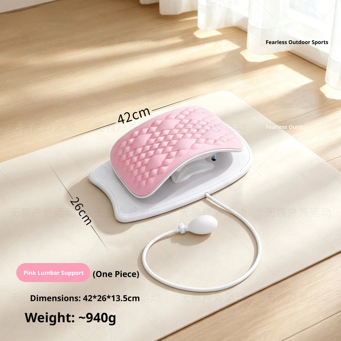 Inflatable Cervical and Lumbar Stretcher