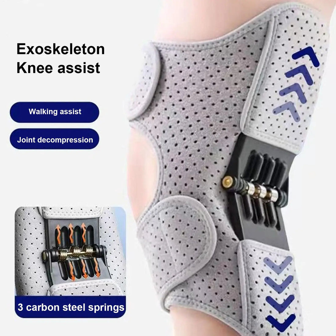 Adjustable Rebound Spring Knee Brace