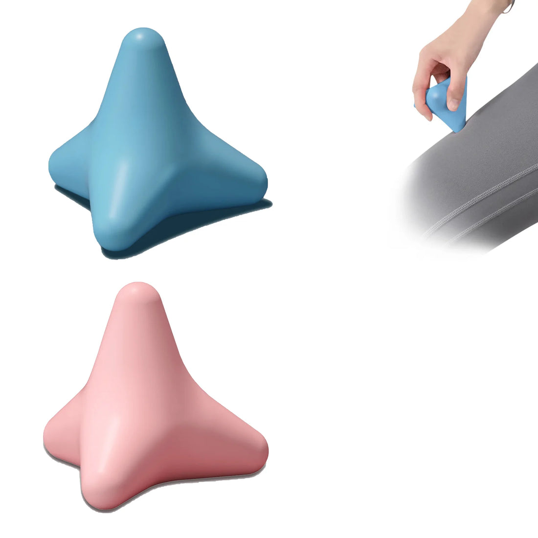 Four-Pointed Silicone Massage Ball