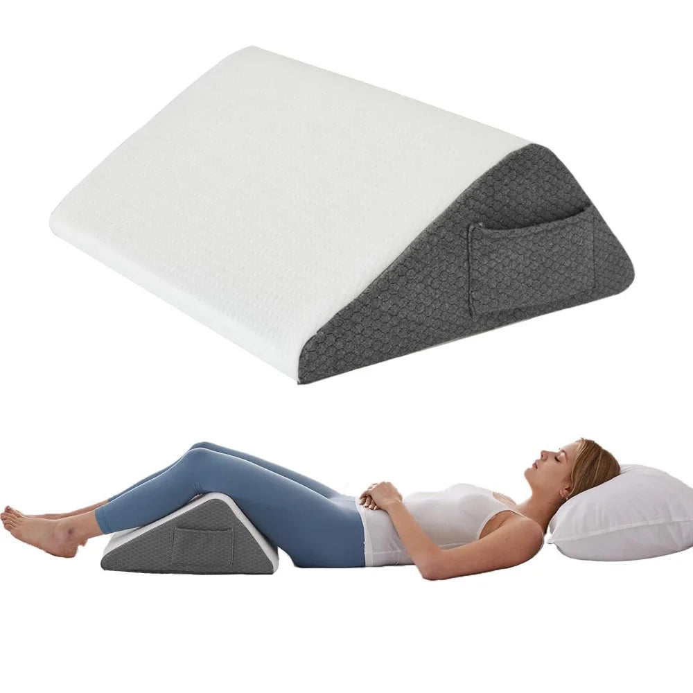 Memory Foam Knee Wedge Pillow