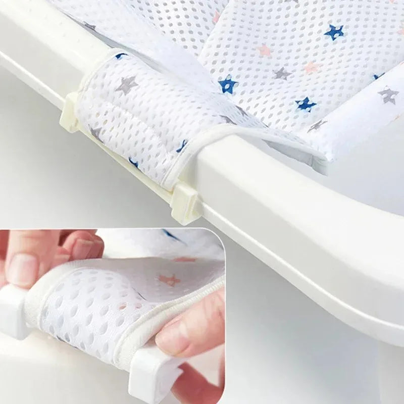 Adjustable Baby Bath Net Mat for Bathtub
