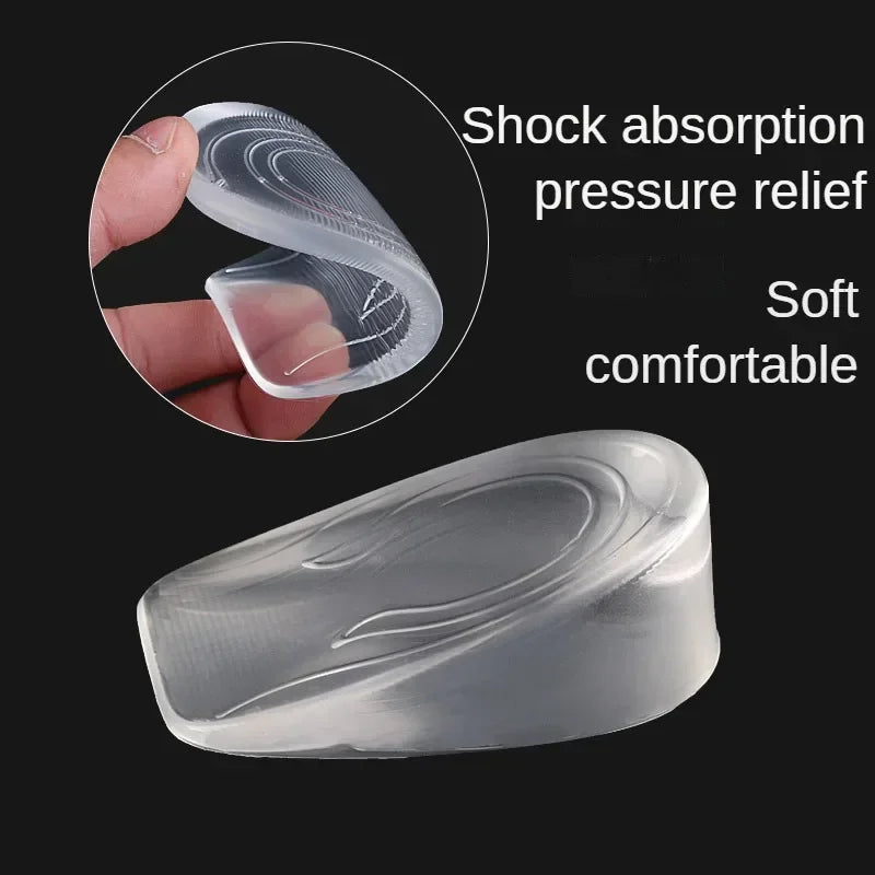 Transparent Silicone Gel Heel Lifts