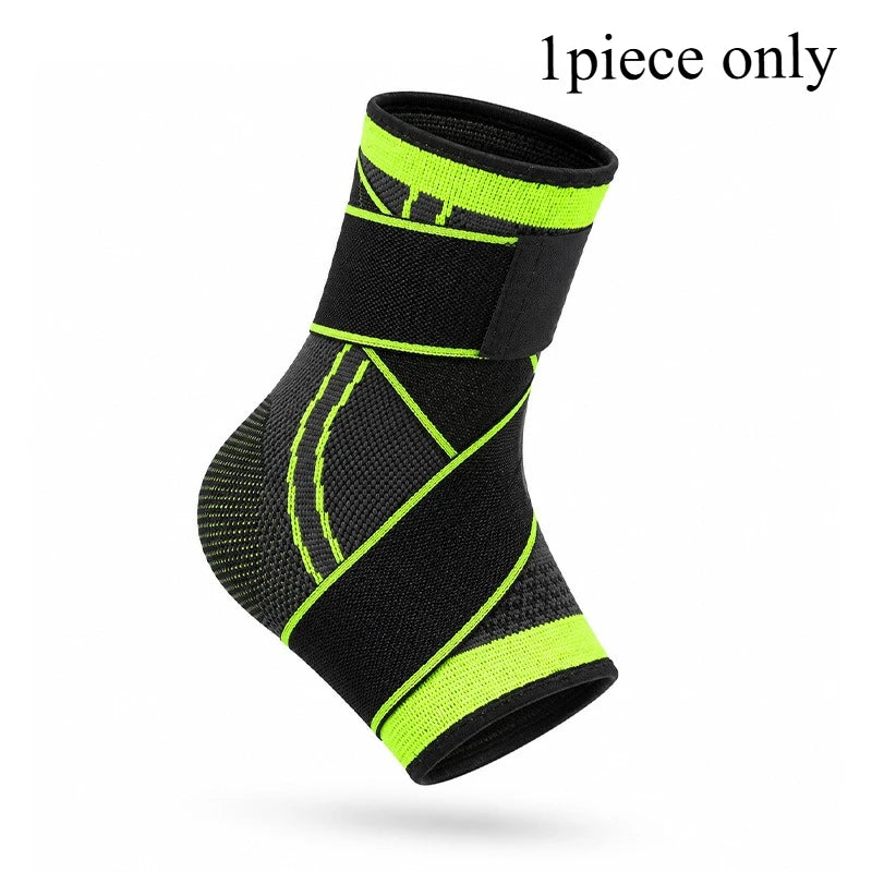Adjustable Compression Ankle Support for Sports