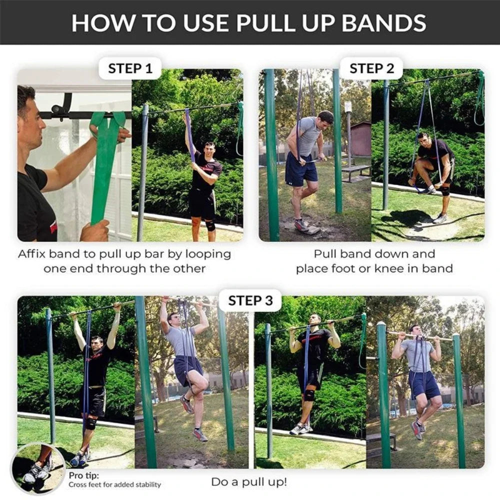 Pull-Up Assistance Resistance Band