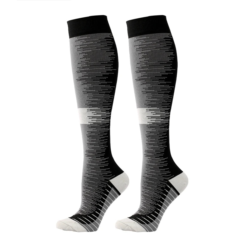 Football-Style Compression Socks, 20–30 mmHg