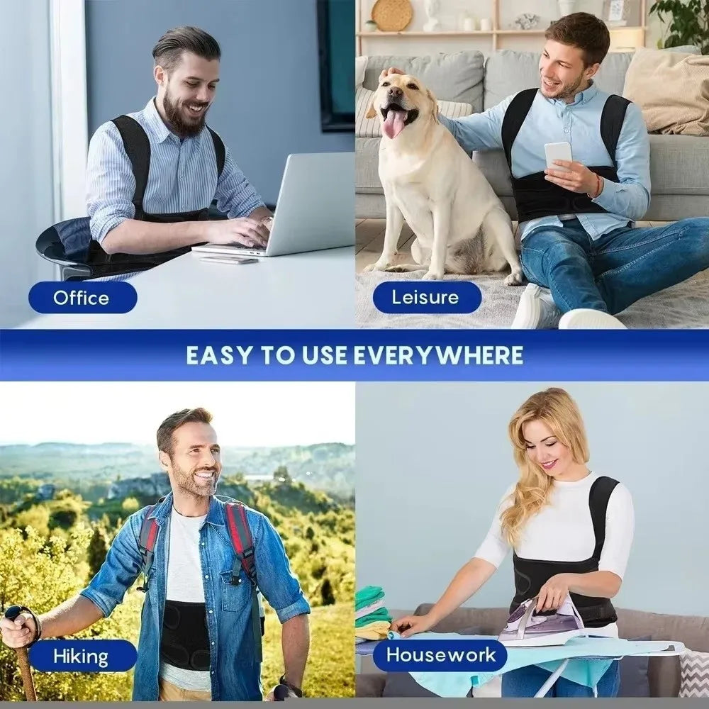 Adjustable Upper-Back Posture Corrector