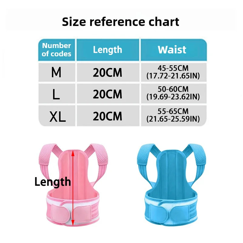 Adjustable Kids Posture Support Belt