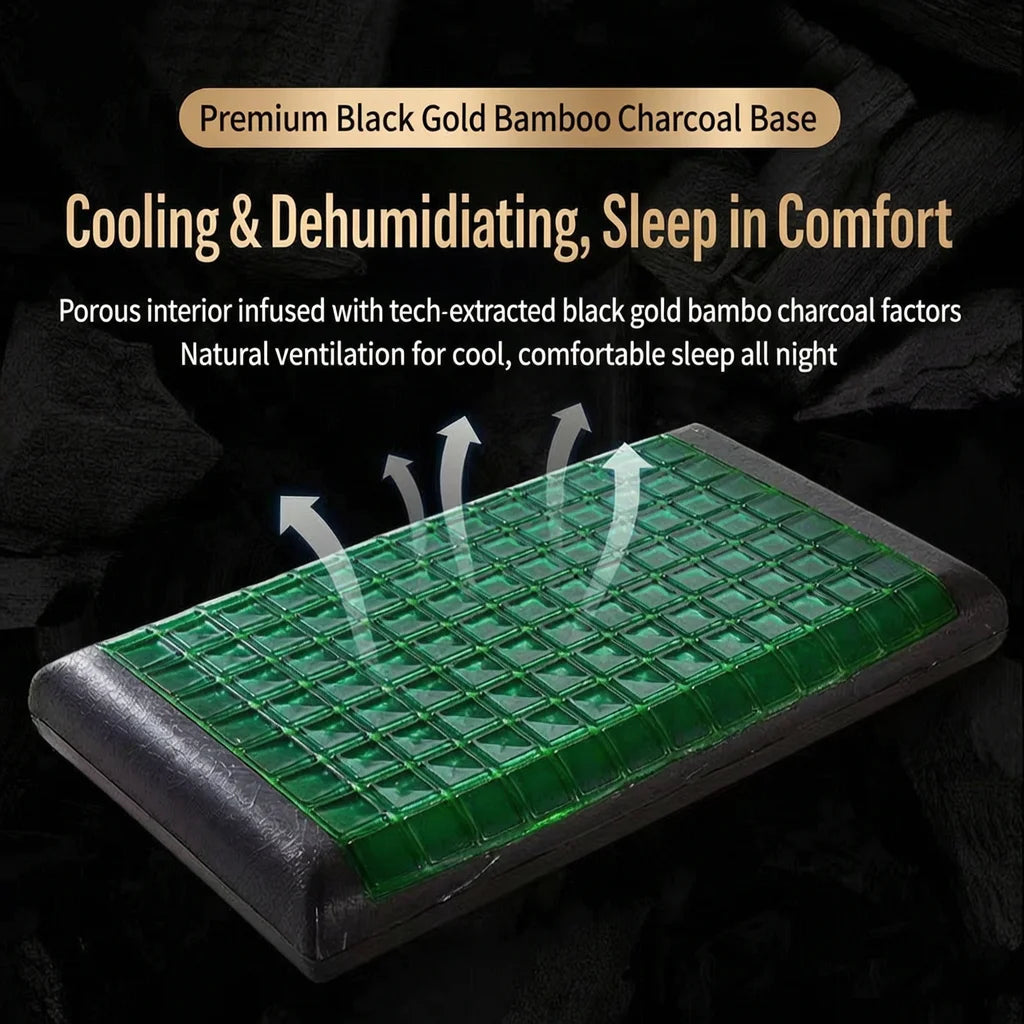 Cooling Gel Memory Foam Cervical Pillow