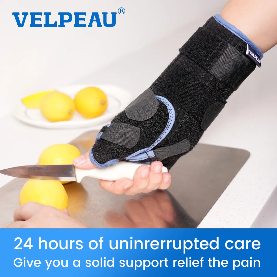 Adjustable Wrist Splint with Thumb Support