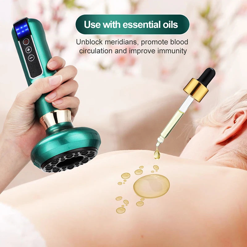 Battery-Powered Suction Cupping Set